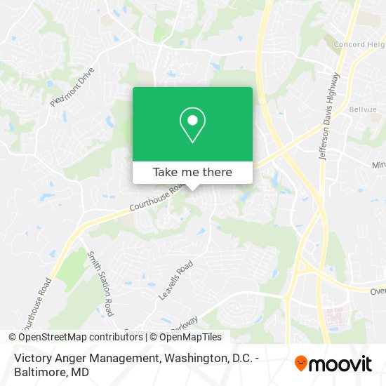 Victory Anger Management map