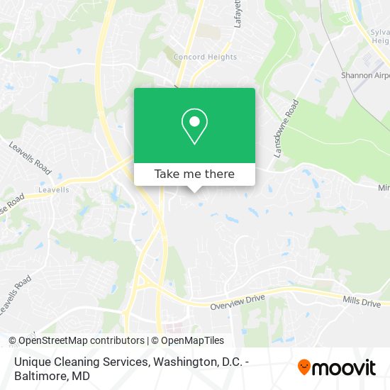 Mapa de Unique Cleaning Services