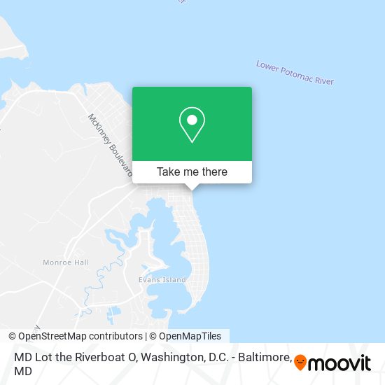 Mapa de MD Lot the Riverboat O