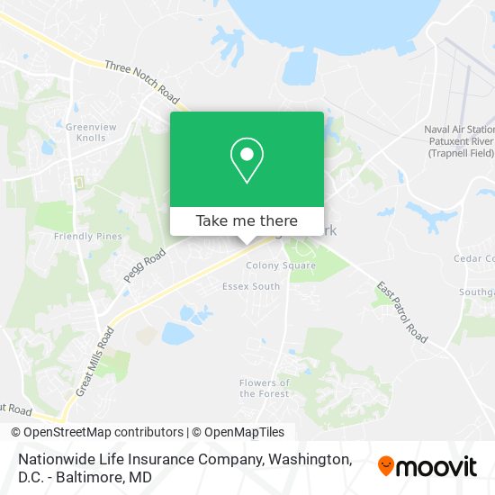 Mapa de Nationwide Life Insurance Company