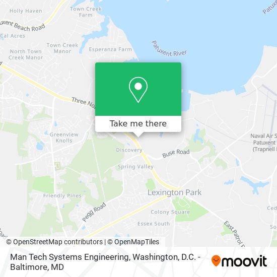 Mapa de Man Tech Systems Engineering