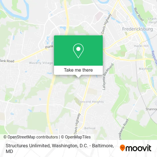 Structures Unlimited map