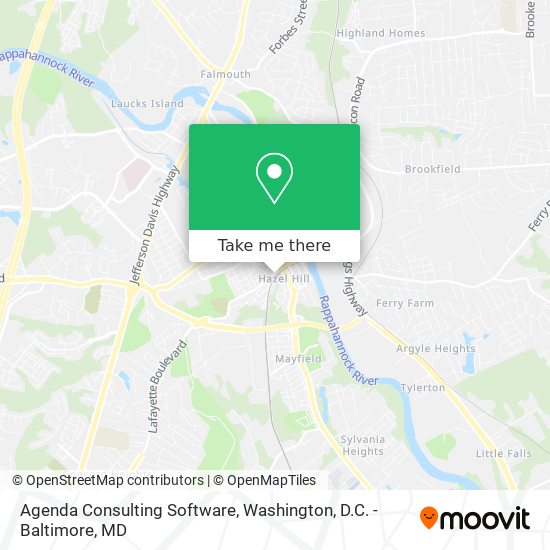 Agenda Consulting Software map