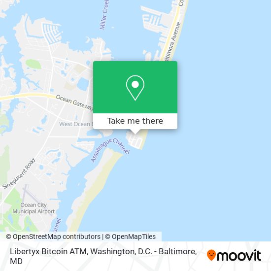 Libertyx Bitcoin ATM map