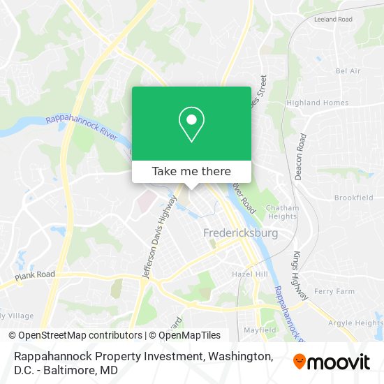 Mapa de Rappahannock Property Investment
