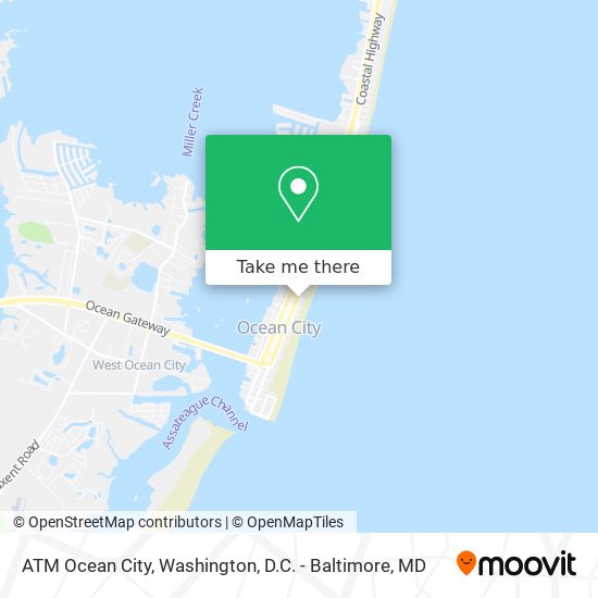 ATM Ocean City map