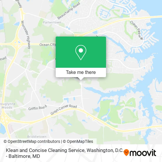 Mapa de Klean and Concise Cleaning Service