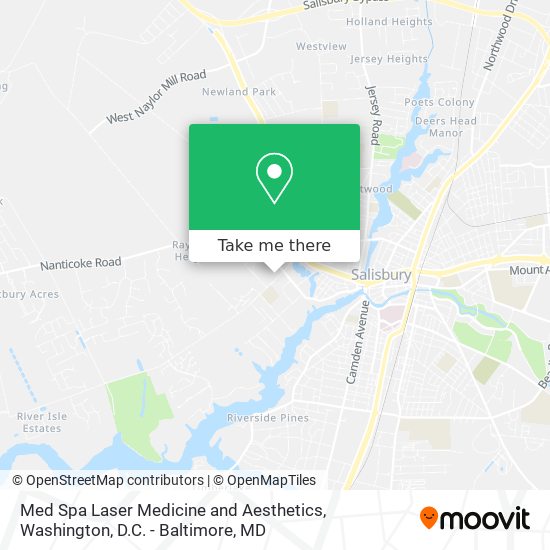 Mapa de Med Spa Laser Medicine and Aesthetics