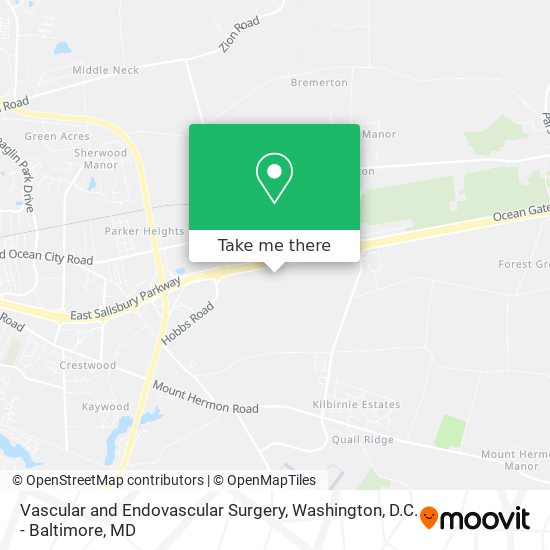 Mapa de Vascular and Endovascular Surgery