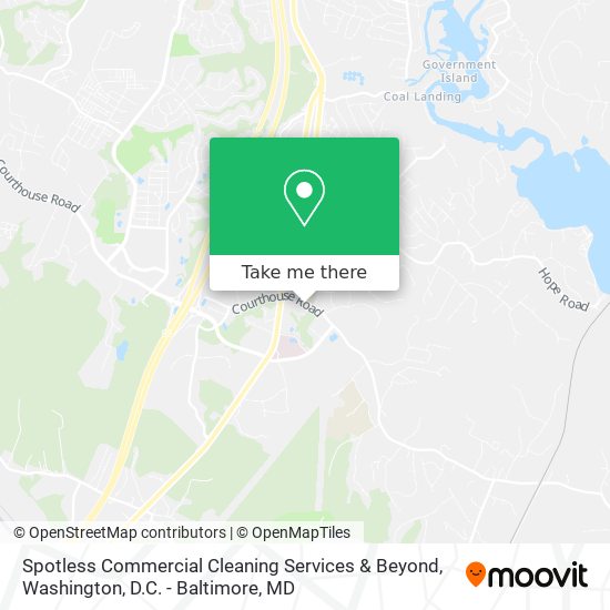 Spotless Commercial Cleaning Services & Beyond map