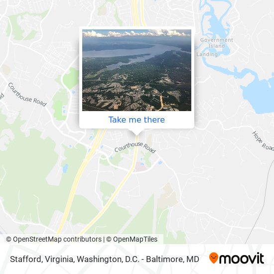 Stafford, Virginia map