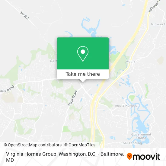 Virginia Homes Group map