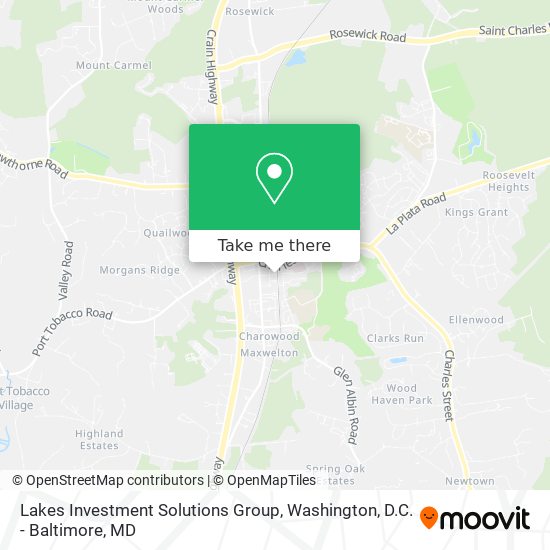 Lakes Investment Solutions Group map