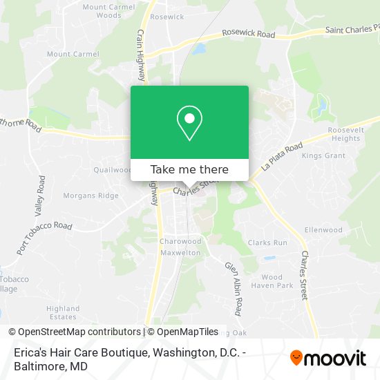 Erica's Hair Care Boutique map