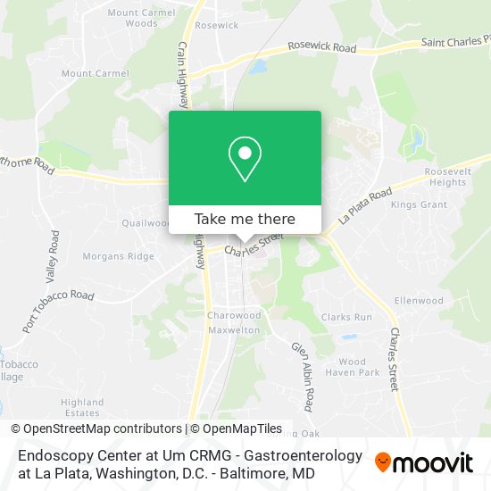 Endoscopy Center at Um CRMG - Gastroenterology at La Plata map