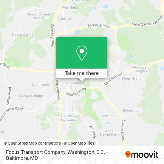 Focus Transport Company map