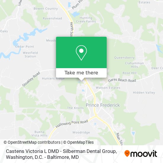 Castens Victoria L DMD - Silberman Dental Group map