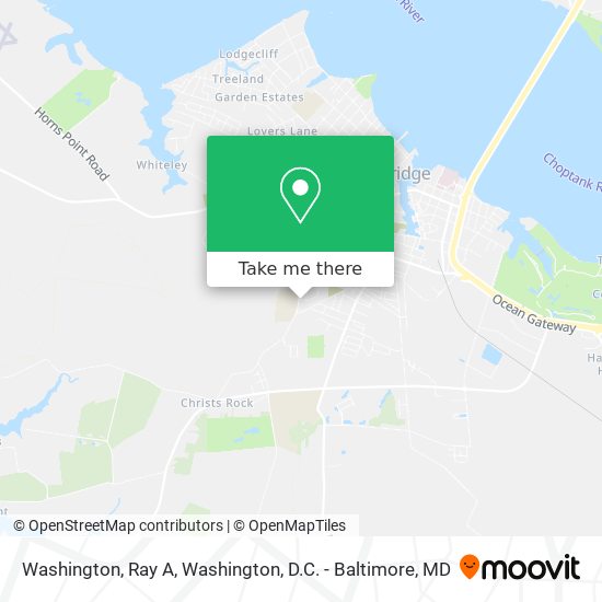 Mapa de Washington, Ray A