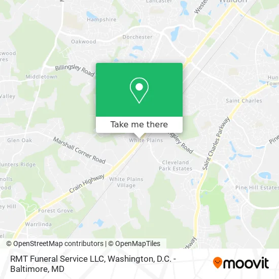 RMT Funeral Service LLC map