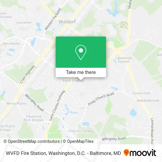 WVFD Fire Station map