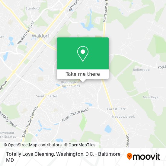 Totally Love Cleaning map