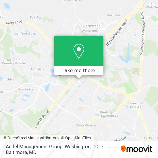 Andel Management Group map