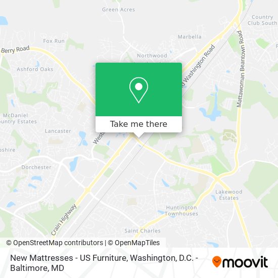 New Mattresses - US Furniture map