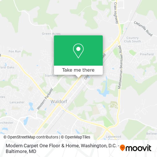 Modern Carpet One Floor & Home map