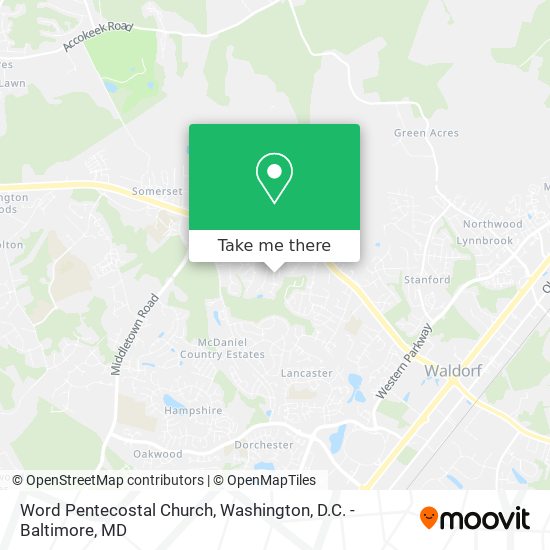 Word Pentecostal Church map