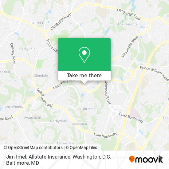 Jim Imel: Allstate Insurance map