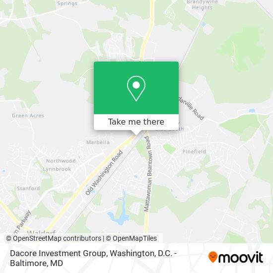 Dacore Investment Group map