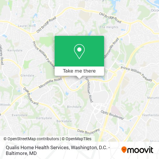 Qualis Home Health Services map