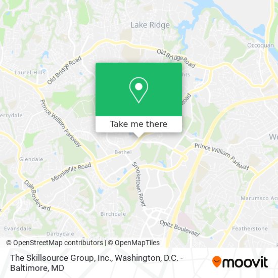 Mapa de The Skillsource Group, Inc.