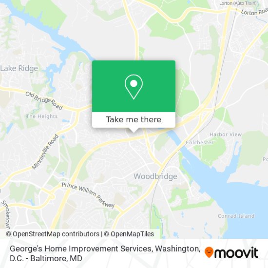 George's Home Improvement Services map