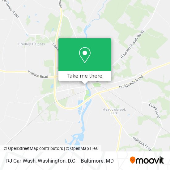 Mapa de RJ Car Wash