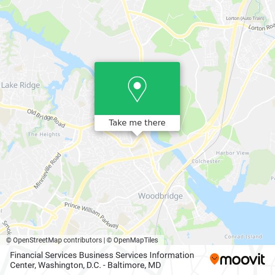 Financial Services Business Services Information Center map