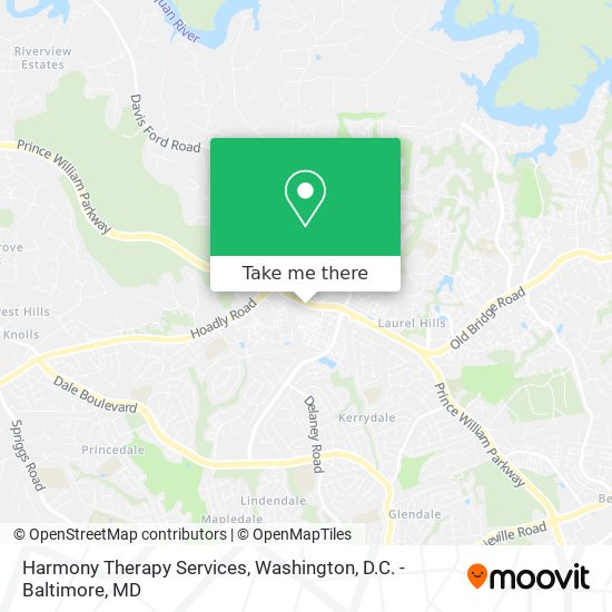 Harmony Therapy Services map