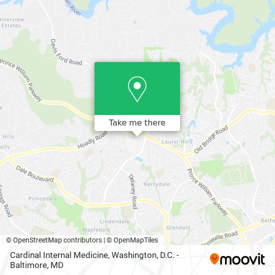 Cardinal Internal Medicine map