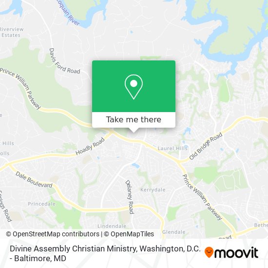 Mapa de Divine Assembly Christian Ministry