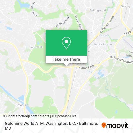 Mapa de Goldmine World ATM