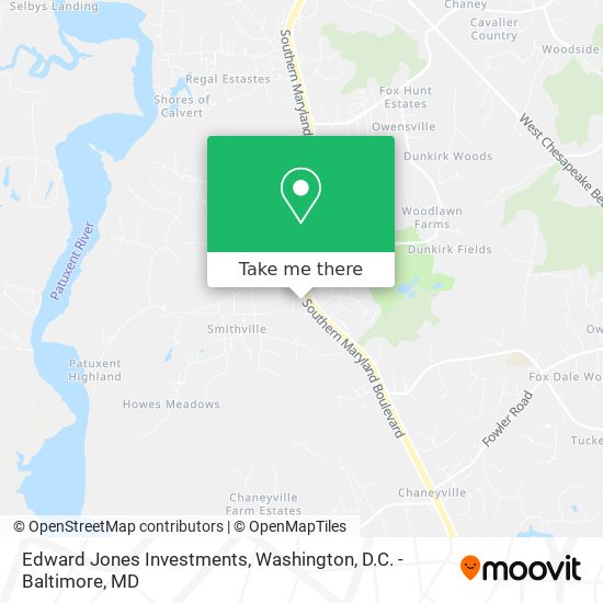 Mapa de Edward Jones Investments