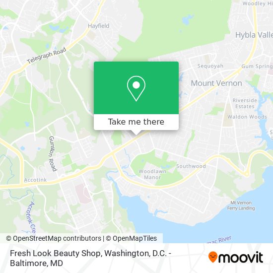 Fresh Look Beauty Shop map