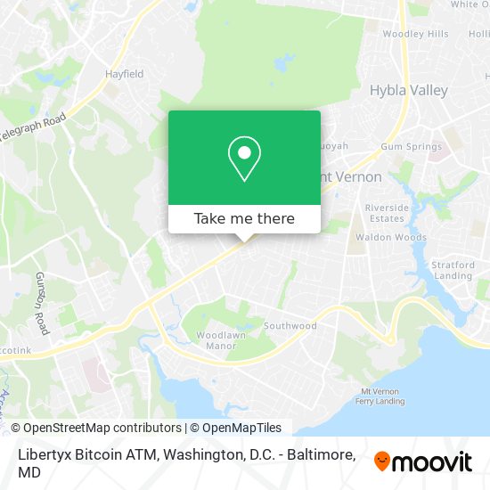 Libertyx Bitcoin ATM map