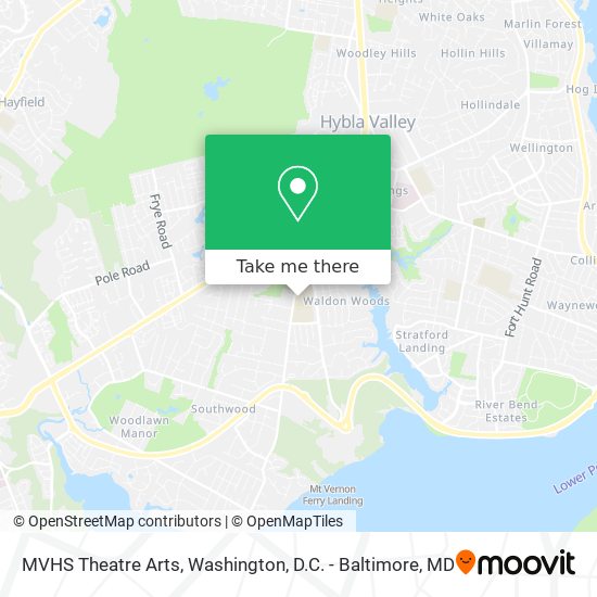 MVHS Theatre Arts map