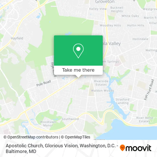 Apostolic Church, Glorious Vision map