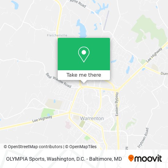 Mapa de OLYMPIA Sports