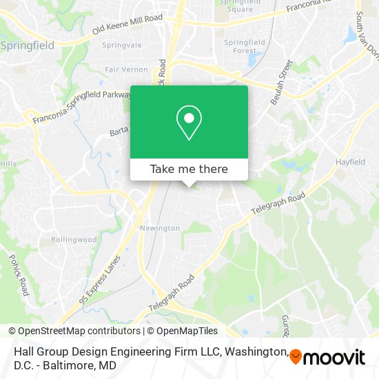 Hall Group Design Engineering Firm LLC map