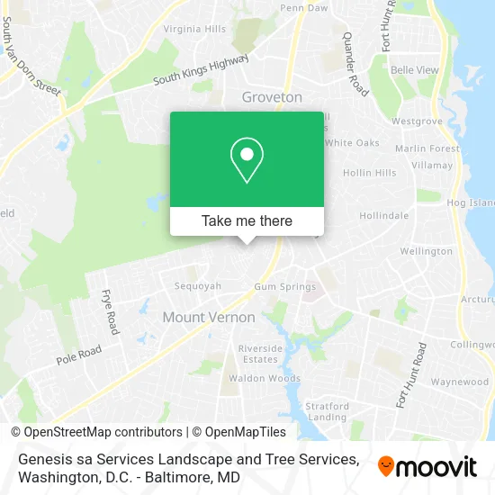 Mapa de Genesis sa Services Landscape and Tree Services