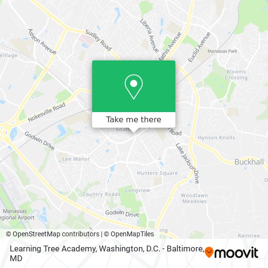 Mapa de Learning Tree Academy