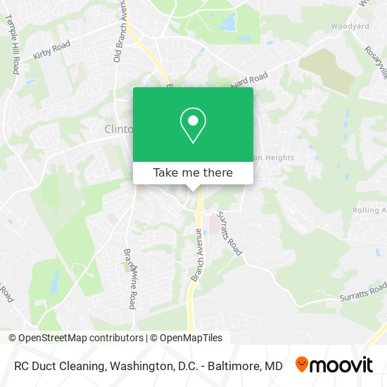 RC Duct Cleaning map